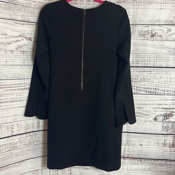 Rachel Rachel Roy Dress Womens Size 2 side tie long sleeve sheath Black Mini - Picture 7 of 12